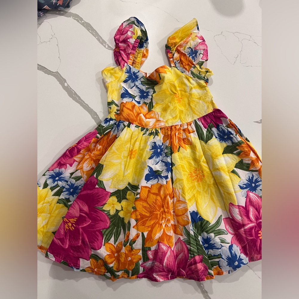 Jamie and Jack Beautiful Flower Print Size 3T Dress